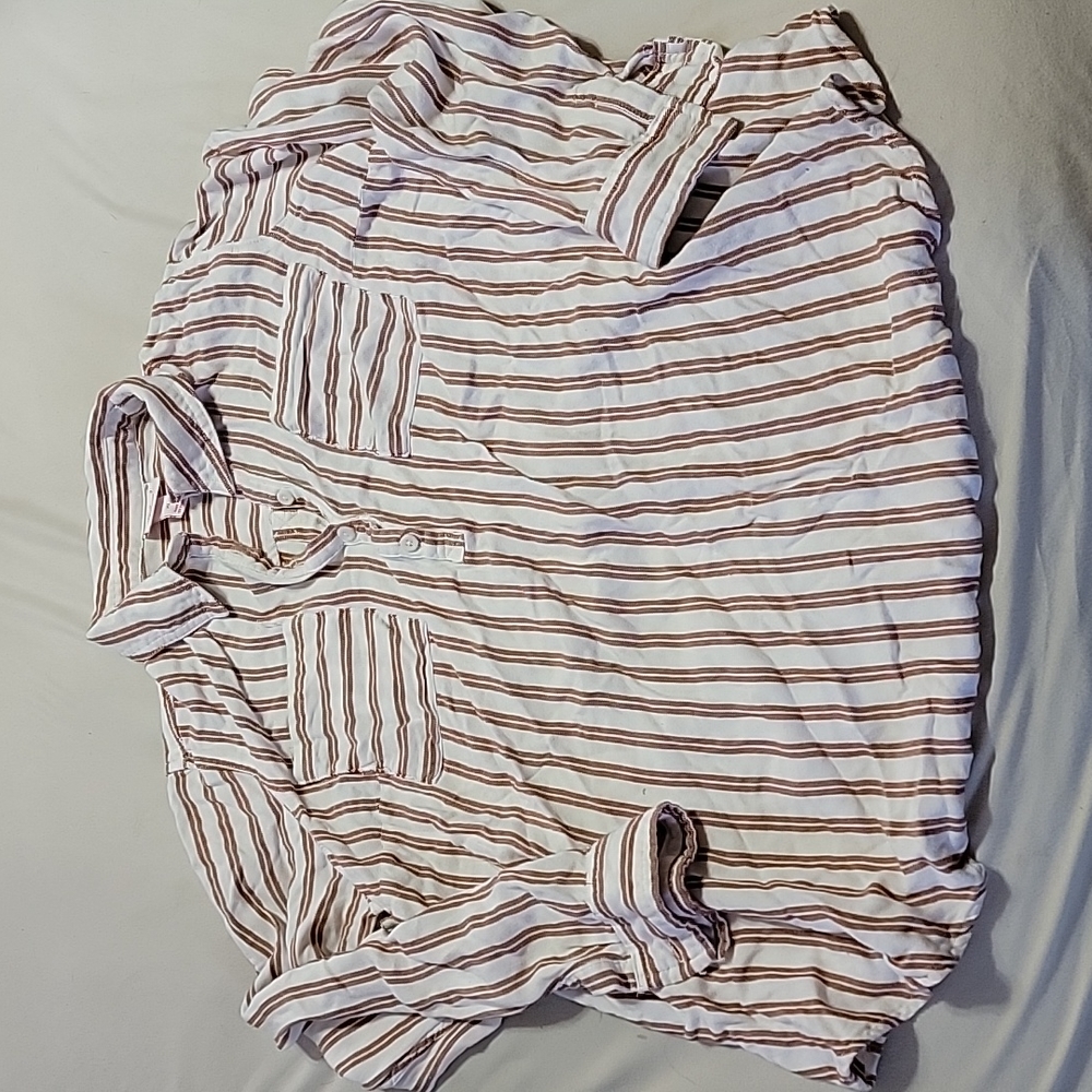 Isabelle maternity button-down the front shirt